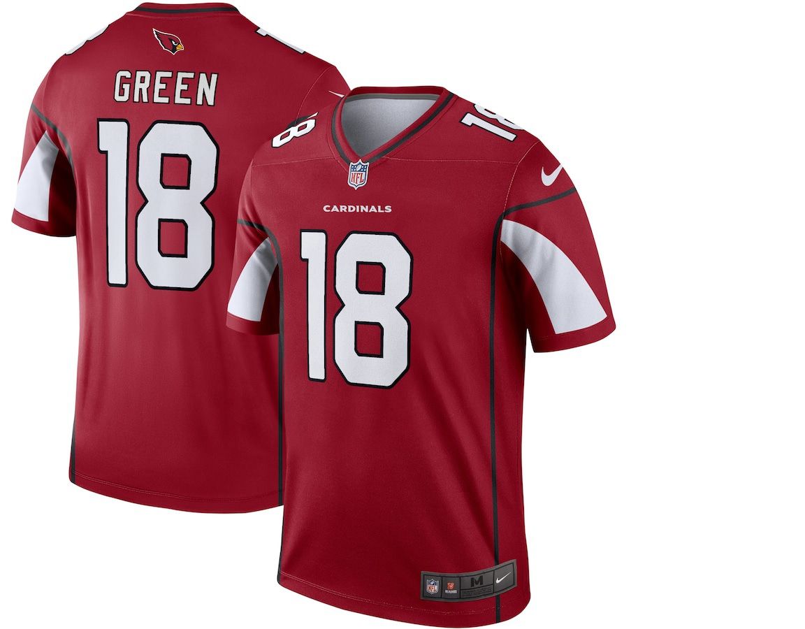 Men Arizona Cardinals 18 A.J. Green Nike Cardinal Legend NFL Jersey